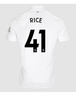 West Ham United Declan Rice #41 Ausweichtrikot 2022-23 Kurzarm